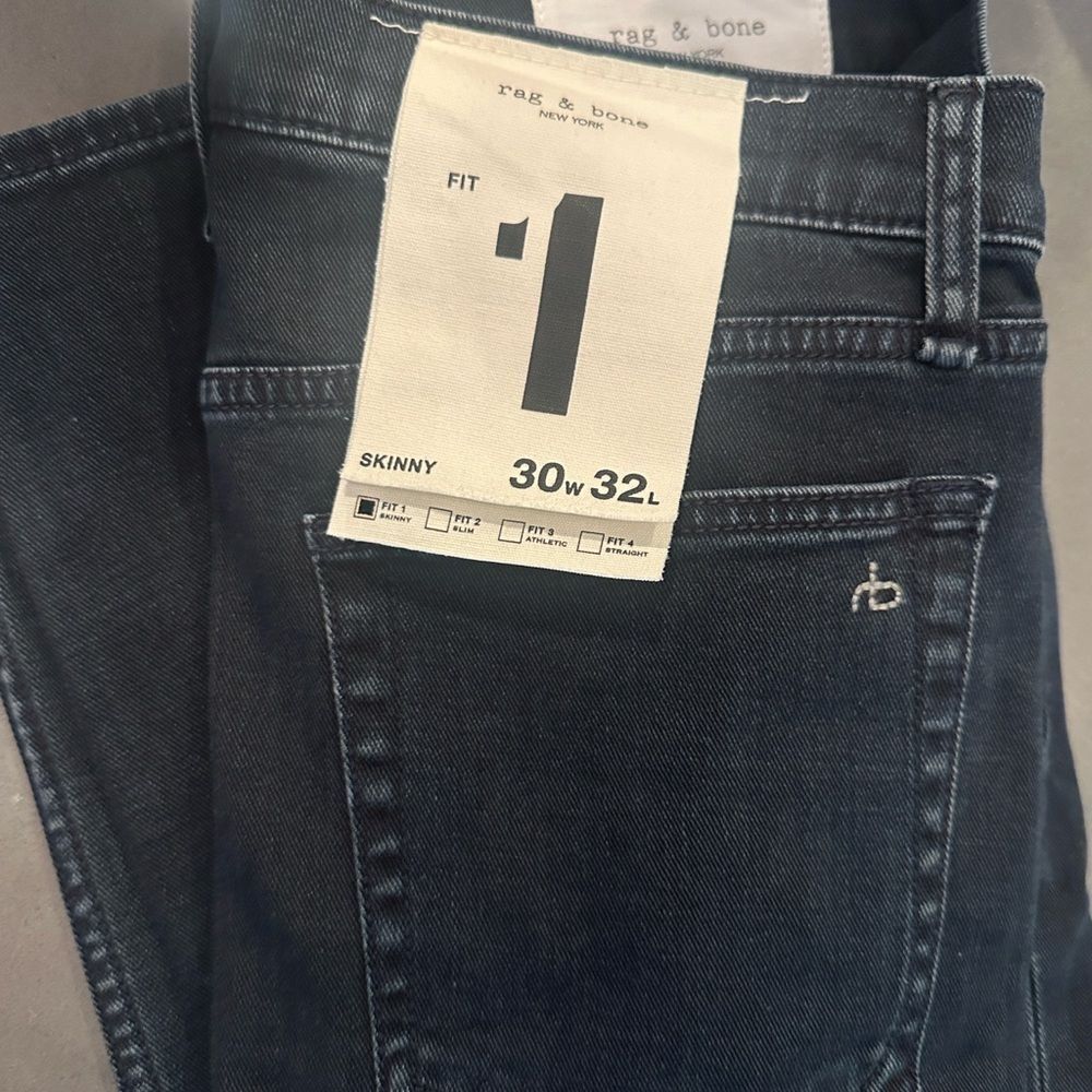 Rag & Bone Indigo Skinny Jeans
